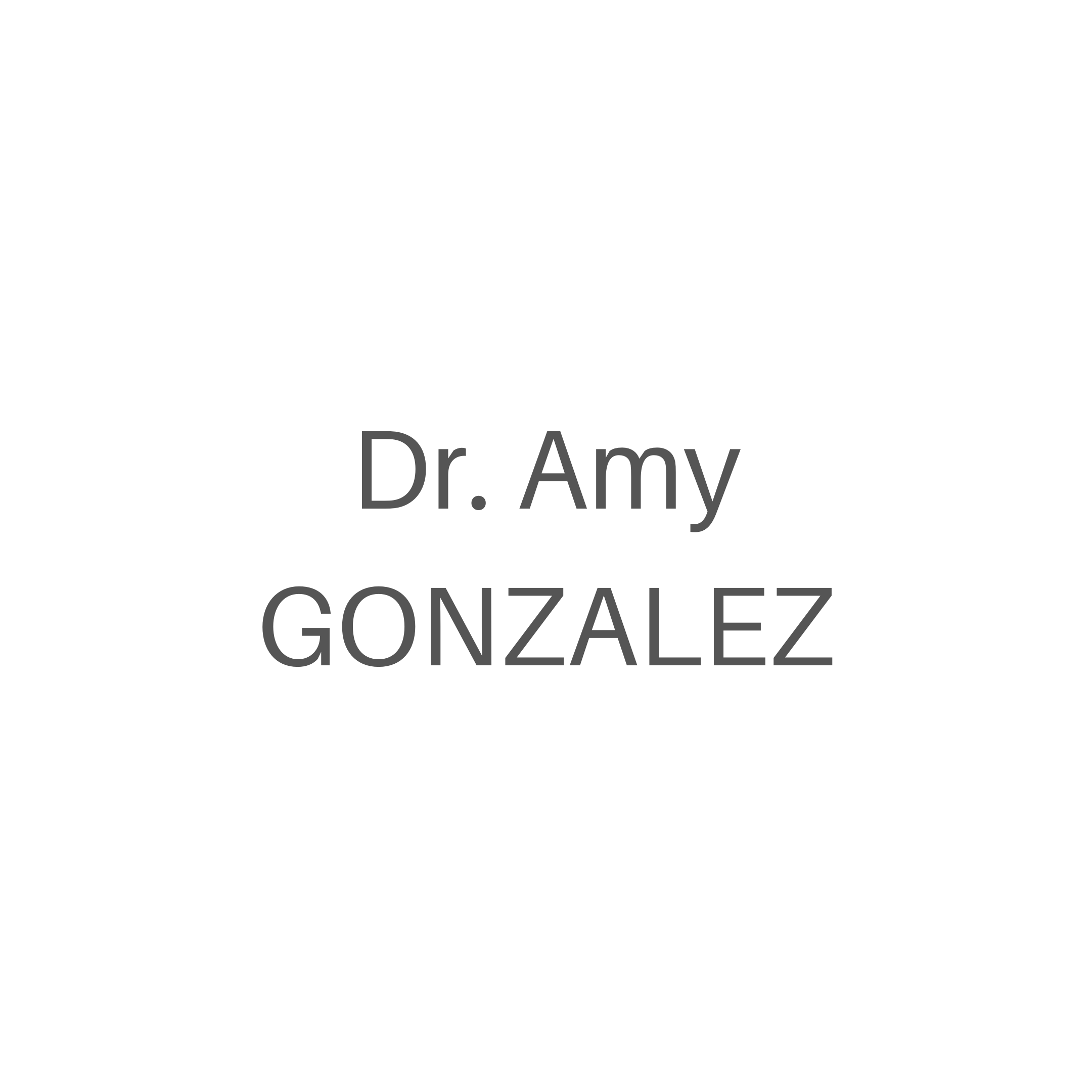 Dr. Amy Gonzalez